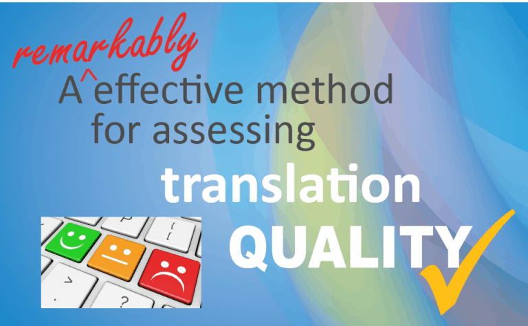 Translation Quality Assessment A Simple 3 Step Model That Works